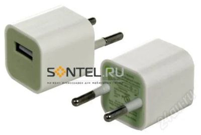 Лот: 754172. Фото: 1. Сетевой USB переходник Mini... Зарядные устройства, блоки питания, адаптеры сетевые для смартфонов