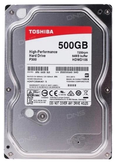 Лот: 10119267. Фото: 1. Продам жесткий диск HDD SATA 500Gb... Жёсткие диски (HDD)
