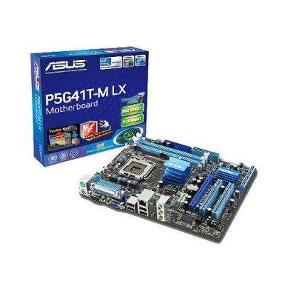 Лот: 9883235. Фото: 1. Материнская плата Asus P5G41T-MLX... Материнские платы