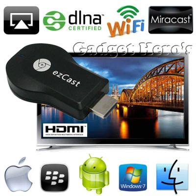Лот: 3836540. Фото: 1. Медиацентр. 3-е поколение EZcast... WiFi, Bluetooth адаптеры