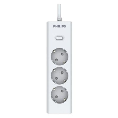 Лот: 24565004. Фото: 1. Сетевой фильтр Philips 3 розетки... Удлинители, тройники, сетевые фильтры