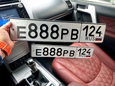 Лот: 25777591. Фото: 1. Е 888 ТВ 124. Госномера