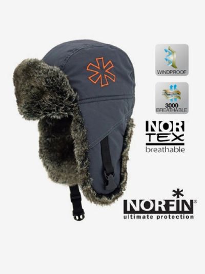 Лот: 24393309. Фото: 1. Шапка-ушанка Norfin DISCOVERY... Зимняя спортивная одежда