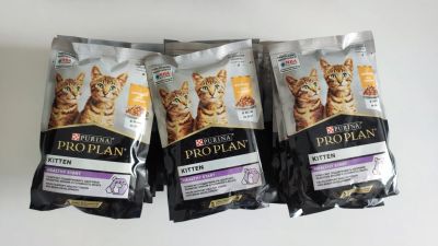 Лот: 22570446. Фото: 1. Proplan для котят (курица в желе... Корма