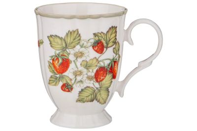 Лот: 23664497. Фото: 1. Кружка Lefard Strawberry. Кружки, стаканы, бокалы