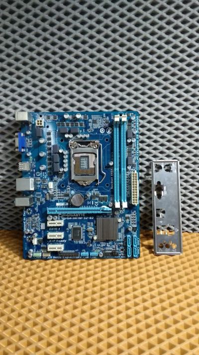 Лот: 20338253. Фото: 1. Материнская плата Gigabyte GA-H61M-S2-B3. Материнские платы