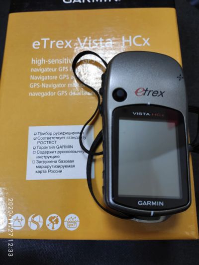 Лот: 16907669. Фото: 1. Навигатор Garmin eTrex Vista HCx... GPS-навигаторы