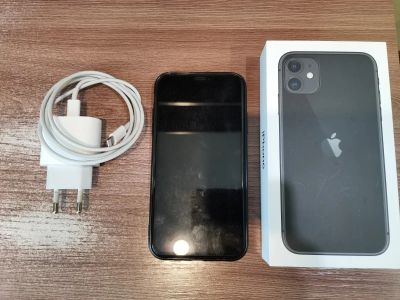 Лот: 19389543. Фото: 1. Iphone 11 64Gb Black. Смартфоны