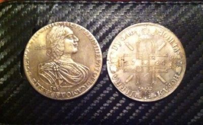 Лот: 6682632. Фото: 1. Рубль 1724 год. Россия до 1917 года