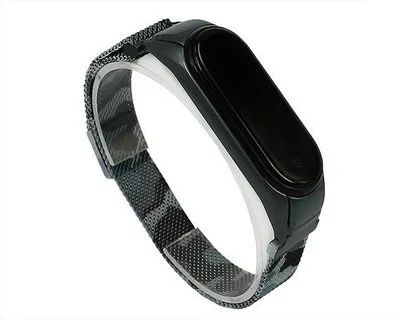 Лот: 20944553. Фото: 1. Ремешок Xiaomi Mi Band 3/4 Milanese... Смарт-часы, фитнес-браслеты, аксессуары