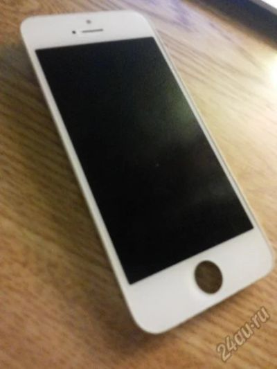 Лот: 5615877. Фото: 1. Дисплей iphone 5 белый. Дисплеи, дисплейные модули, тачскрины