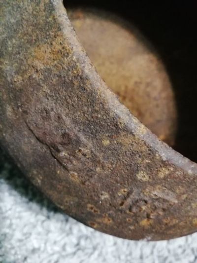 Лот: 14925916. Фото: 1. Чугунок. Чугун. Старый. Предметы интерьера и быта