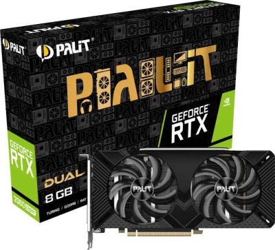 Лот: 19614805. Фото: 1. видеокарта palit geforce gtx 2060... Видеокарты