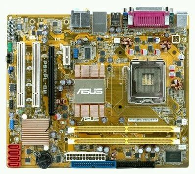 Лот: 11504053. Фото: 1. ASUS P5KPL-CM. Материнские платы