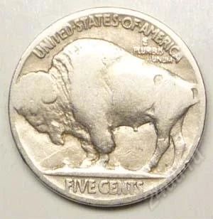 Лот: 1529945. Фото: 1. США. 5 цент 1923г. Буффало. Индеец... Америка