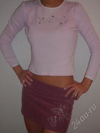 Лот: 200221. Фото: 1. кофточка за 100, розовая)). Юбки