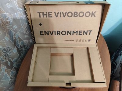 Лот: 24399775. Фото: 1. Коробка для ноутбука Asus Vivobook. Другое (аксессуары)