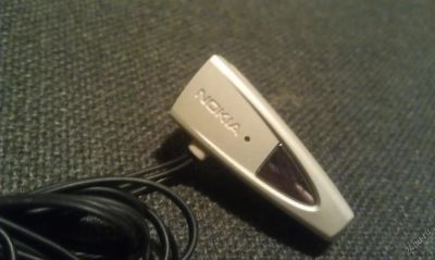 Лот: 5178569. Фото: 1. Гарнитура Nokia (оригинал) штекер... Наушники, гарнитуры
