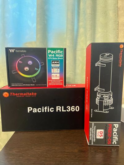 Лот: 25679001. Фото: 1. Thermaltake pacific M360. Системы охлаждения