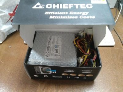 Лот: 6782815. Фото: 1. Блок питания Chieftec APS-550S. Корпуса, блоки питания