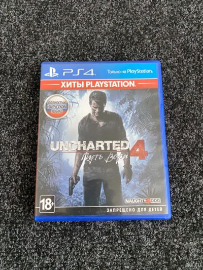 Лот: 18477205. Фото: 1. Uncharted 4 игра для PS4. Игры для консолей