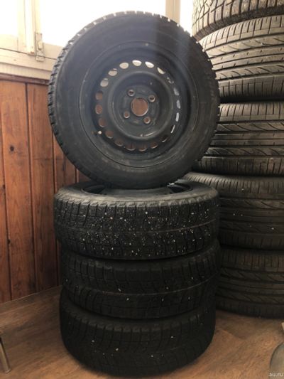 Лот: 13464265. Фото: 1. Зимние шины Bridgestone. Шины
