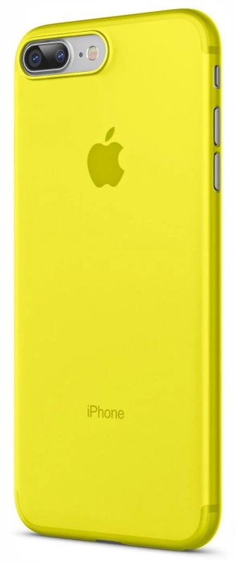 Лот: 14648645. Фото: 1. Чехол для iPhone 7/8 Plus жёлтый. Чехлы, бамперы