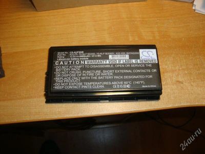 Лот: 2454318. Фото: 1. Батарея для ноутбука ASUS PRO55S. Аккумуляторы