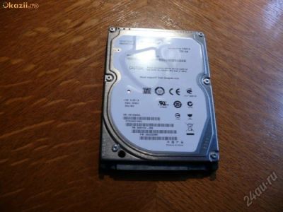 Лот: 5564200. Фото: 1. Seagate Momentus 5400.6 250 gb... Жёсткие диски (HDD)