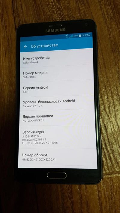 Лот: 9182867. Фото: 1. Samsung Galaxy Note 4 SM-N910C. Смартфоны