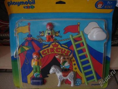 Лот: 440334. Фото: 1. PLAYMOBIL Цирк 2в1 с пазлом. Конструкторы