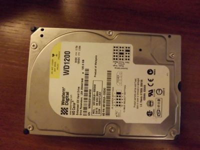Лот: 6413061. Фото: 1. Жесткий диск HDD 120 Gb IDE Western... Жёсткие диски (HDD)