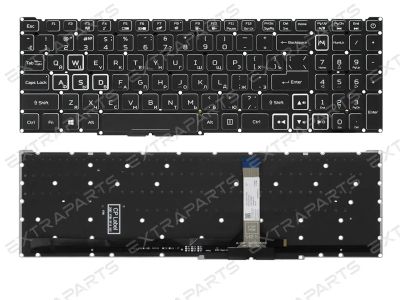 Лот: 24576580. Фото: 1. Клавиатура Acer Nitro 5 AN515-58... Клавиатуры для ноутбуков