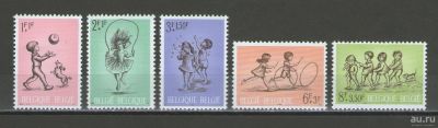 Лот: 16215996. Фото: 1. 1966 год. Бельгия. Полная серия... Марки
