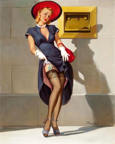 Лот: 4063033. Фото: 1. Постер (плакат) Pin-up USA # 20... Холсты чистые