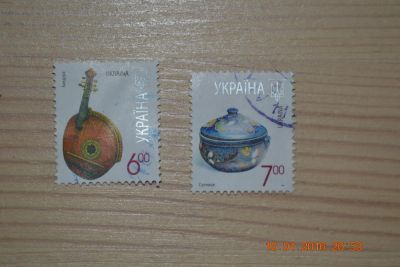 Лот: 6766500. Фото: 1. 2 марки Украины. Искусство. Марки