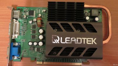 Лот: 12801303. Фото: 1. Видеокарта Leadtek WinFast PX7600... Видеокарты