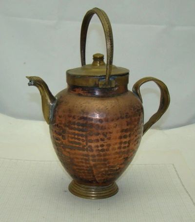 Лот: 11191630. Фото: 1. Чайник кофейник старинный (P669... Предметы интерьера и быта