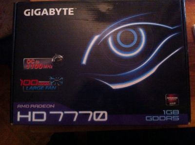 Лот: 3514258. Фото: 1. Gigabyte Radeon HD7770. Видеокарты