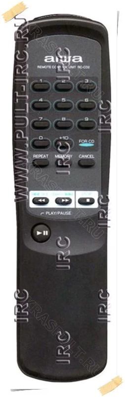 Лот: 15907761. Фото: 1. Пульт AIWA RC-CD2. Пульты ДУ