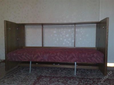 Лот: 2674726. Фото: 1. Кровать односпальная с матрацем. Кровати