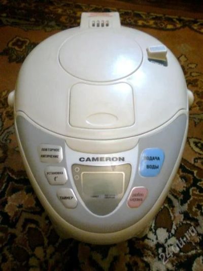 Лот: 877290. Фото: 1. Чайник - термос Cameron 3л. Чайники, кофемашины, кулеры