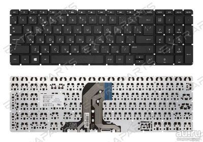 Лот: 15962661. Фото: 1. Клавиатура HP 15-af черная. Клавиатуры для ноутбуков