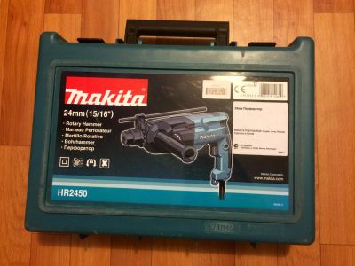 Лот: 8657924. Фото: 1. Перфоратор Makita HR2450, мощность... Электроинструмент