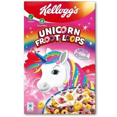 Лот: 12850595. Фото: 1. Хлопья "Unicorn Froot Loops". Другое (кондитерские изделия, конфеты)