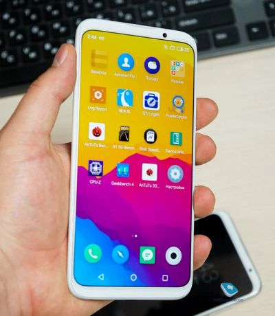 Лот: 16518057. Фото: 1. Meizu 16 (Meizu 16x) 6/128Gb White. Смартфоны