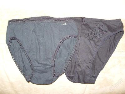 Лот: 2154559. Фото: 1. Новые трусы одним лотом,черные... Нижнее бельё