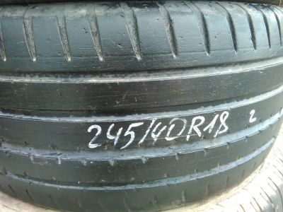 Лот: 11942759. Фото: 1. 245/40 R18 Continental 2 одно. Шины