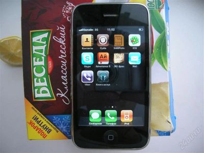 Лот: 1459753. Фото: 1. Iphone 3G 8GB. Кнопочные мобильные телефоны