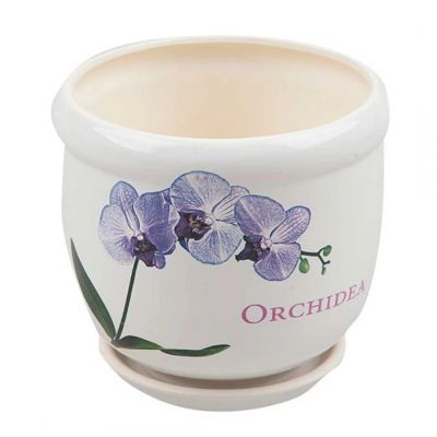 Лот: 10423284. Фото: 1. Горшок "Орхидея" 2,4 л. Вазы